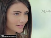 BLACKED ADRIA RAE И ARIANA MARIE Кардинальная межрасовая Сексуальность на троих.HD