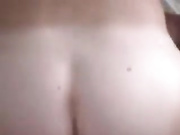 Tanned ass rides on top