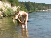 Светка - на пляже