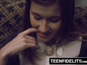 TEENFIDELITY - Schoolgirl Cutie Alaina Dawson Creampied On The Desk
