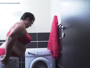 Brunette BBW mature gets fucked by a young guy -  Mature NL