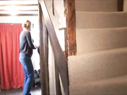 Зрелая Уборщица налетела на спящего хозяина