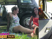 Female Fake Taxi Sweaty невыносимая лесби bushy pussies fingering