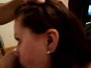 Русская девушка минет