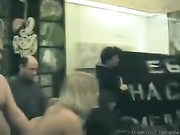 Беременная Надя Толоконникова в оргии Russian Cumshots