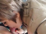 Зрелая жена отсосала в тамбуре