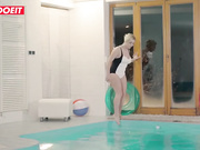 Busty Blonde Victoria Summers Fucked At The Pool