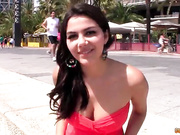 Пдцепили чику valentinу nappi на солнечном пляже и пригласили в номер пороться