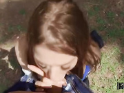 misha maver татуированная богиня трахается с пикапером в парке