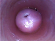 chick, is making videos of the inside of her vagina, just because it feels good