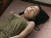 Japanese old man stuffed a member of his son’s new mistress in his mouth