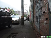 alicia trece oiled up latina booty