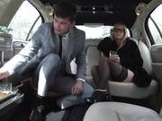 Богатенький буратино жестко ебет Nikki Dream в лимузине