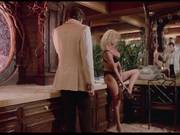 Sex scene of gorgeous blonde Sybil Danning on a ship with her young student.