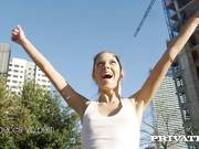 Private com - darling Rebecca Volpetti enjoys summer and good sex.