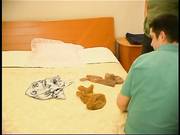 Russian couple invited to their sleeping Tajik to fuck in MMZH_Nathan, Trinity & Adam