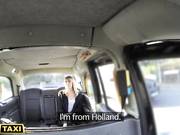 Fake Taxi Horny Dutch МОМ with Nice Nipples and Wet pussy Takes a Facial