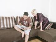 Catching her stepson watching porn and giving him a real fantasy(2021)