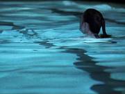 Annette O'Toole stripping in the pool - Topless