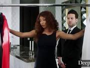 September & Aaron's fight leads to intense rough sex