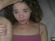 Barely Legal Blonde Sabrina Spice Moans While Getting Fucked on Camera