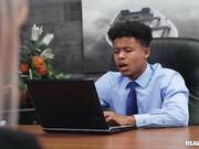 Chloe Temple - Slutty at Work [ All Sex, Blowjob, Natural Tits, Blonde, Cumshot, IR, BBC]