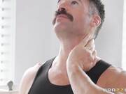 ashly anderson Gives a tit massage before deep fucking