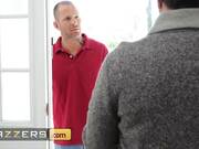 Angela White uses a Dildo & Scott Nails' Dick to Satisfy her needs since the Dryer can't