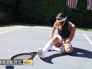 Gina Valentina Gets a Muscle Sprain & Xander Soothes Her with His Huge Cock