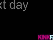 Naughty Cute teeneger stepdaughter Sky Pierce had some fun with stepdad