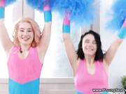 Sara Rich in College Cheerleader