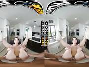 VIRTUAL PORN - Horny Maid Valerica Steele Cleaning Dishes While Getting Dirty