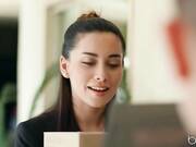 A young man fucks a mature stepmother and her beautiful daughter