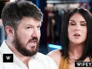 Look, husband, I'm fucking two guys at once and I don't even sweat.