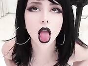 Nice Pinkchyu Teasing Big Boobs & Touches Her Pussy So Fucking
