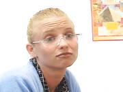 Director Punishes Young Student and Her Mother with Sex
