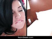 Sexy Pinup Teen Gets Boned