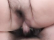 Японская Зрелая BBW обкремована