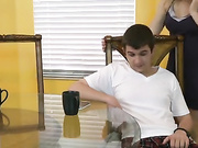 Не Реальный Мачеха дрочит Не сыну Часть II